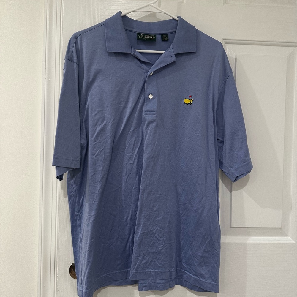 Men's Light Blue Augusta National Masters Polo Shirt